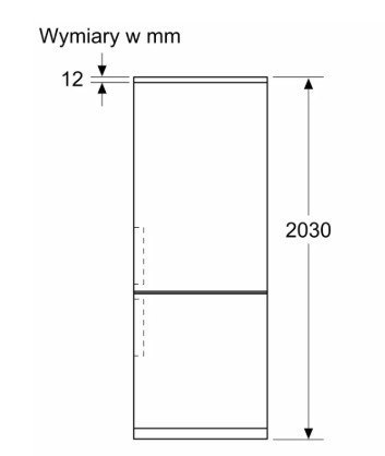 Chłodziarko-zamrażarka KGN39VXBT