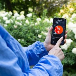 Grzejnik elektryczny na podczerwień czarny MUG-23