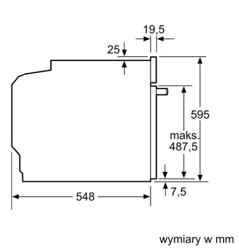 Piekarnik AirFry HBG536EW4 biały