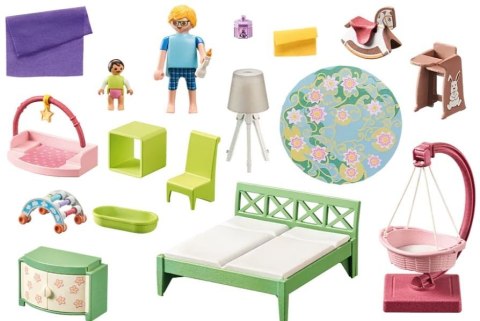 Zestaw figurek My Life 71609 Sypialnia z kącikiem zabaw dla dzieci