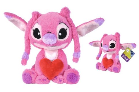 Maskotka Disney Lilo i Stitch, Angel z sercem 25 cm
