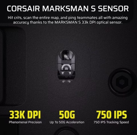 Mysz bezprzewodowa Scimitar Elite Wireless SE Gun Metal 33000 DPI