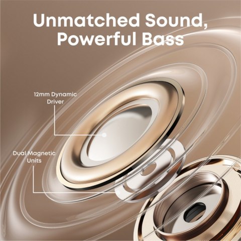 Słuchawki Soundcore AeroClip Bluetooth białe