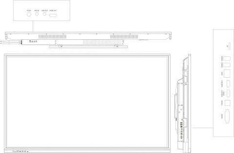 Monitor interaktywny Dahua LPH65-ST410-S2