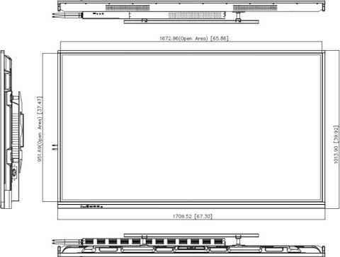 Monitor interaktywny Dahua LPH75-ST410-S2