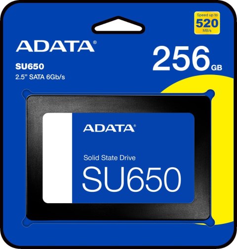 Dysk SSD Adata SU650 Ultimate 256GB 2,5" SATA SSD
