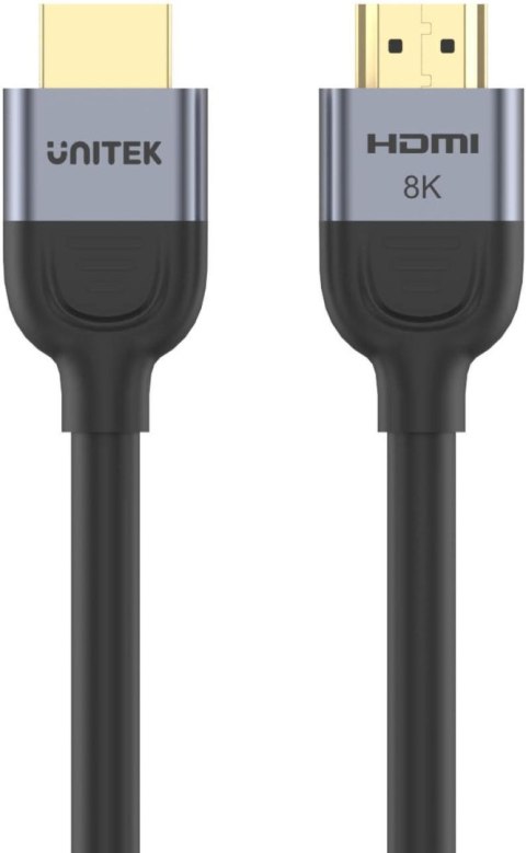Kabel HDMI Unitek 2.1 8K 60Hz, czarny, 1m