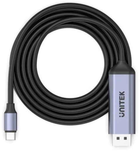 Unitek Adapter USB-C na DP 1.4 8K@60Hz kabel 1,8m