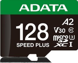 Adata Karta pamięci microSD Speed Plus 128GB UHS1 U3 V30 A2 180/160 MB/s