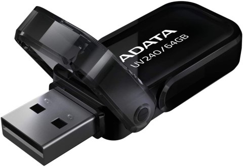 Adata Pendrive UV240 64GB USB 2.0 Czarny
