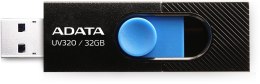 Adata Pendrive UV320 32GB USB 3.2 Gen1 Czarno-niebieski