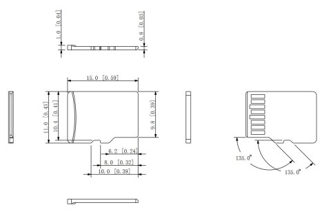 Karta pamięci microSD DAHUA 256GB TF-C100A + Adapter
