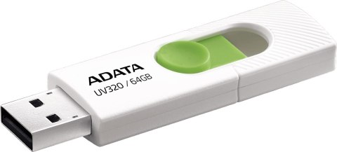 Adata Pendrive UV320 64GB USB 3.2 Gen1 Biały