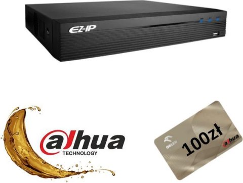 REJESTRATOR IP DAHUA EZ-IP EZN-104E1-P4 + gratis