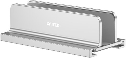 Unitek Stojak na laptopa, pionowy, aluminium