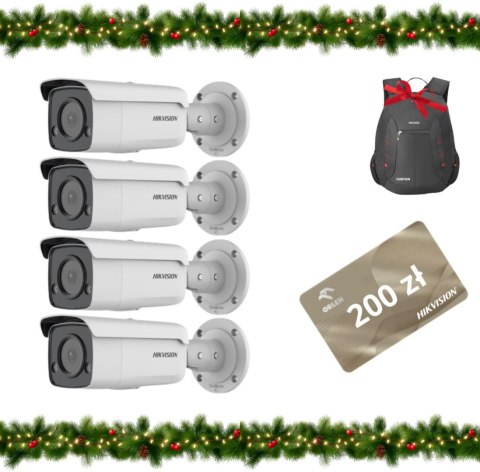 KAMERA IP HIKVISION DS-2CD2T47G2-L (4mm) (C) Opakowanie zbiorcze 4szt.