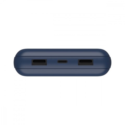 PowerBank 20 000mAh 15W USB-A/USB-C niebieski PowerBank 20 000mAh 15W USB-A/USB-C niebieski