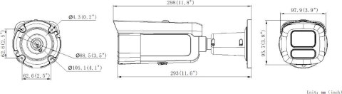 Kamera IP Hikvision DS-2CD26123G2-LIZS2UY/SL(2.8-12mm)