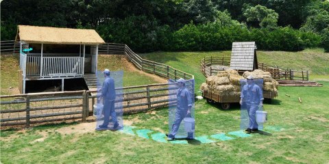 Kamera IP Ezviz EB8 Pro Ranger 8MP z panelem słonecznym 8W 4G Wi-Fi