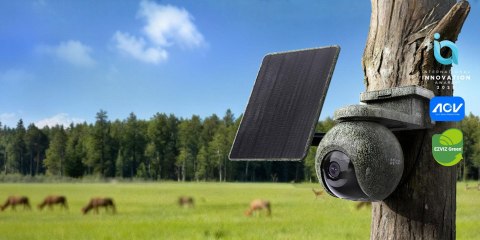 Kamera IP Ezviz EB8 Pro Ranger 8MP z panelem słonecznym 8W 4G Wi-Fi