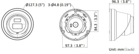 Kamera IP Hikvision 12MP DS-2CD23126G3-IS2UY/SL(2.8mm)(eF) BLACK
