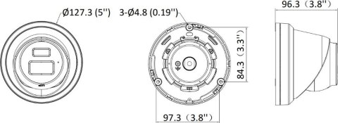 Kamera IP Hikvision DS-2CD2363G2-LI2U(2.8mm)(BLACK)