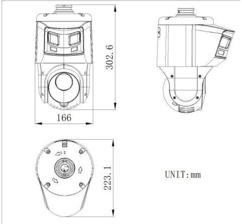 Kamera IP Hikvision DS-2SE4C225MWG-E/26(F0)