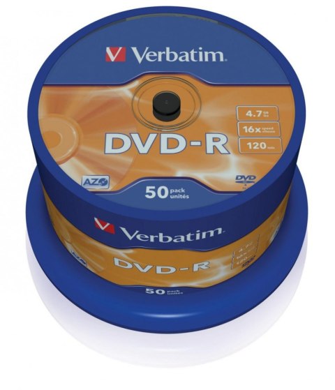 Płyty DVD-R Verbatim AZO (50szt)