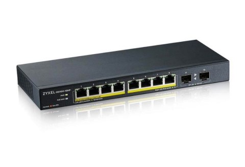 Przełącznik GS1100-10HP-EU0102F 120W PoE 8xGigabit 2xFiber Uplilk Switch Przełącznik GS1100-10HP-EU0102F 120W PoE 8xGigabit 2xFiber Uplilk Switch