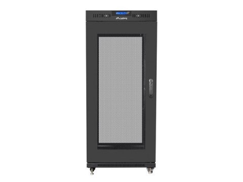 Szafa instalacyjna RACK stojąca 19 15U 800X1000 czarna drzwi perforowane LCD( FLAT PACK) Szafa instalacyjna RACK stojąca 19 15U 800X1000 czarna drzwi perforowane LCD( FLAT PACK)