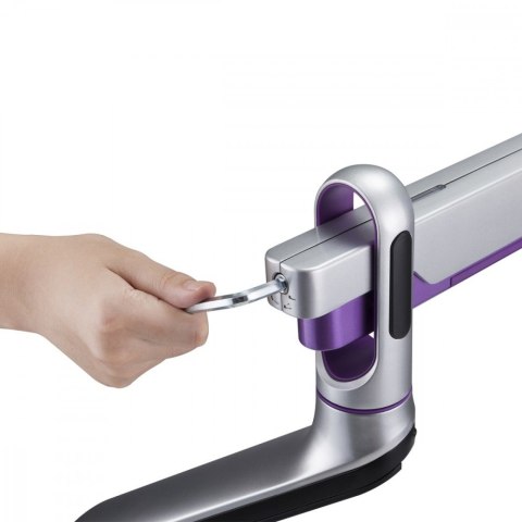 Uchwyt monitora ze sprężyną gazową premium Ergo Office ER-436