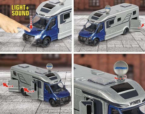 Pojazd Majorette G.S.Hymer B-Class Kamper 19 cm Pojazd Majorette G.S.Hymer B-Class Kamper 19 cm