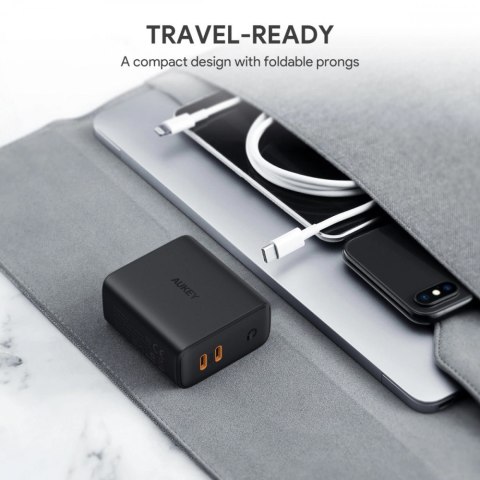 PA-D2 ładowarka sieciowa 2xUSB C PD Power Delivery 3.0 36W 6A Dynamic Detect PA-D2 ładowarka sieciowa 2xUSB C PD Power Delivery 3.0 36W 6A Dynamic Detect