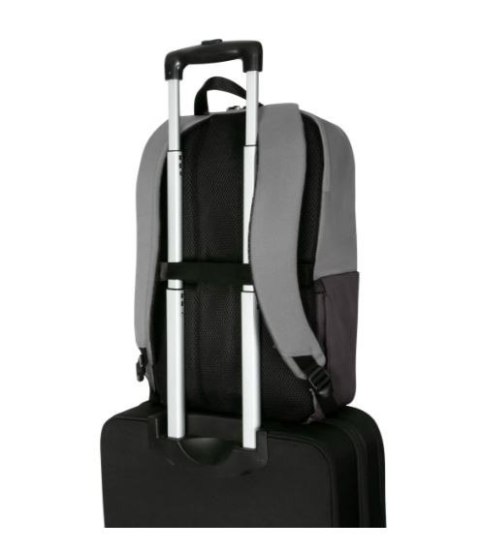 Plecak podróżny 16 cali Sagano EcoSmart Travel czarno-zielony