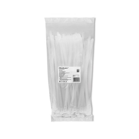 Opaski zaciskowe wielorazowe/trytytki | 7.2*250mm | Nylon UV | Białe Opaski zaciskowe wielorazowe/trytytki | 7.2*250mm | Nylon UV | Białe